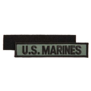 Embleem stof US marines (streep) met klittenband #1050